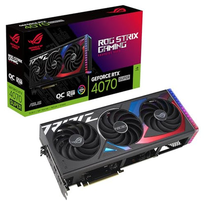 RTX 4070 Super 12GB Asus ROG Strix Gaming OC GDDR6X 3Fan