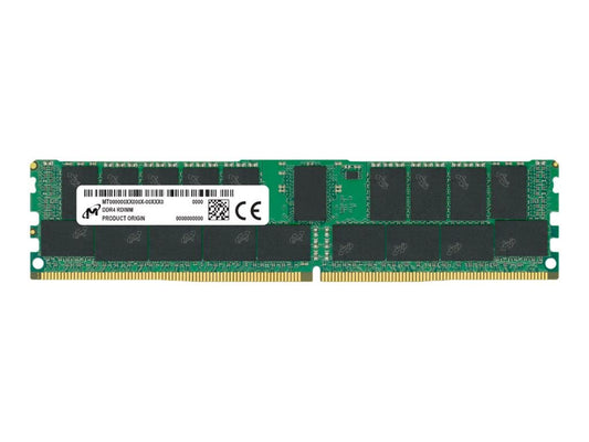 16GB (1x16GB) MICRON RDIMM DDR4-3200, CL22-22-22, reg ECC, dual ranked x8