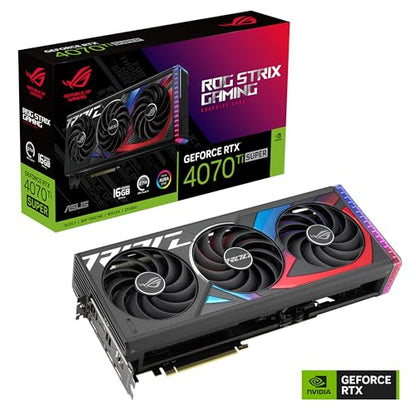 ASUS ROG Strix GeForce RTX 4070 Ti SUPER Grafikkarte - 16GB GDDR6X