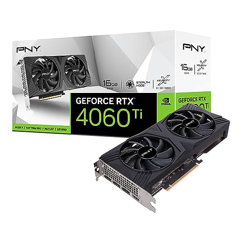 PNY 16GB RTX4060TI XLR8 GAMING VERTO DUAL FAN EDITION 3xDP/HDMI