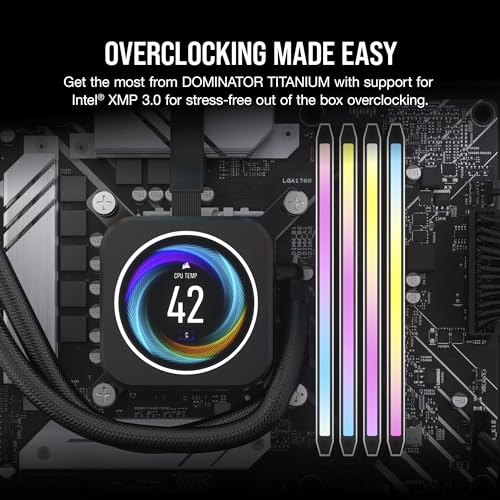 RAM Corsair D5 6000 64GB C36 Dom Titanium RGB K4