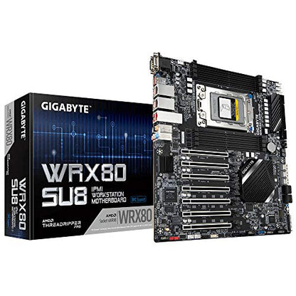 GIGA WRX80-SU8-IPMI sWRX8/8xDDR4/Dual 10G-LAN/Dual 1G-LAN/CEB