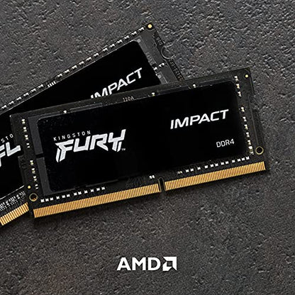 FURY Impact-DDR4-Kit-32 GB: 2 x 16 GB-SO DIMM 260-PIN-2666 MHz / PC4-21300-ungepuffert