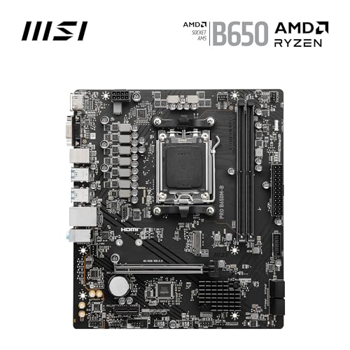 MSI Pro B650M-B; AMD B650 Mainboard - Sockel AM5; DDR5