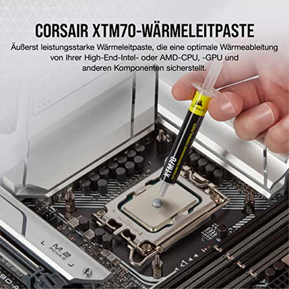 Corsair XTM70 Wärmeleitpaste mit Schablone und Applikator - 3g