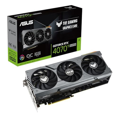 RTX 4070 Ti Super 16GB ASUS TUF Gaming OC GDDR6X 3Fan TUF-RTX4070TIS-O16G-GAMING