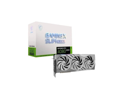 VGA MSI GeForce® RTX 4080 SUPER 16GB Gaming X Slim White