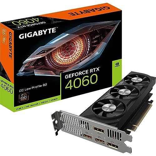 RTX 4060 8GB Gigabyte OC Low Profile GDDR6 3Fan