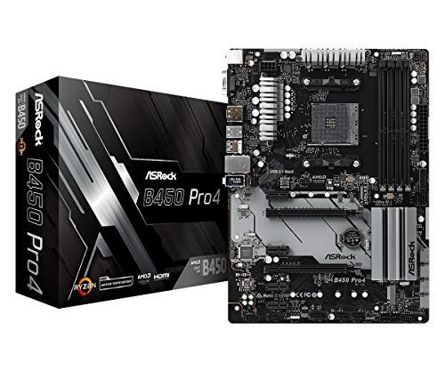 ASROCK B450 PRO4 R2.0 (AM4) (D)