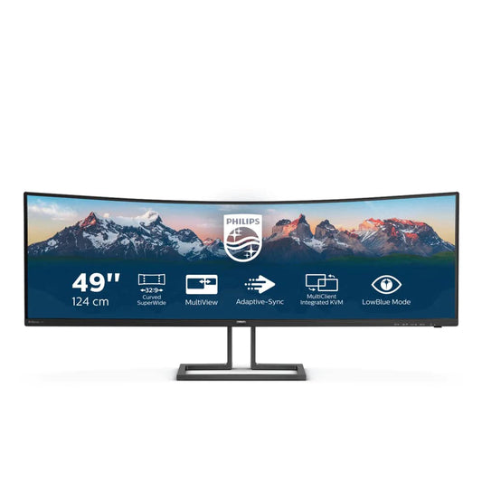 Philips 498P9Z Gaming Monitor - Curved, 165 Hz, Höhenverstellung