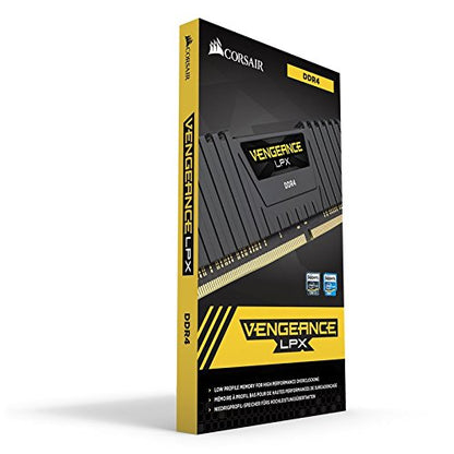 Corsair Vengeance LPX Schwarz 16GB Kit (2x8GB) DDR4-4000 CL18 DIMM Arbeitsspeicher, optimiert für AMD