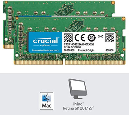 RAM-32 GB (2 x 16 GB Kit)-DDR4 2400 UDIMM CL17