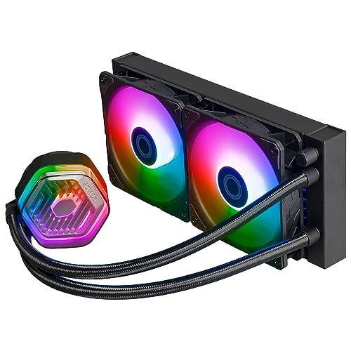 Cooler Master MasterLiquid 240 Atmos ARGB Komplett-Wasserkühlung - 240 mm