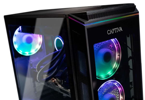 Captiva PC Ultimate Gaming R73-815 (Ryzen 9 7950X3D/RTX4090 24GB GDDR6X/SSD 2TB/32768/AS/WLAN/Windows 11 Home 64-bit)