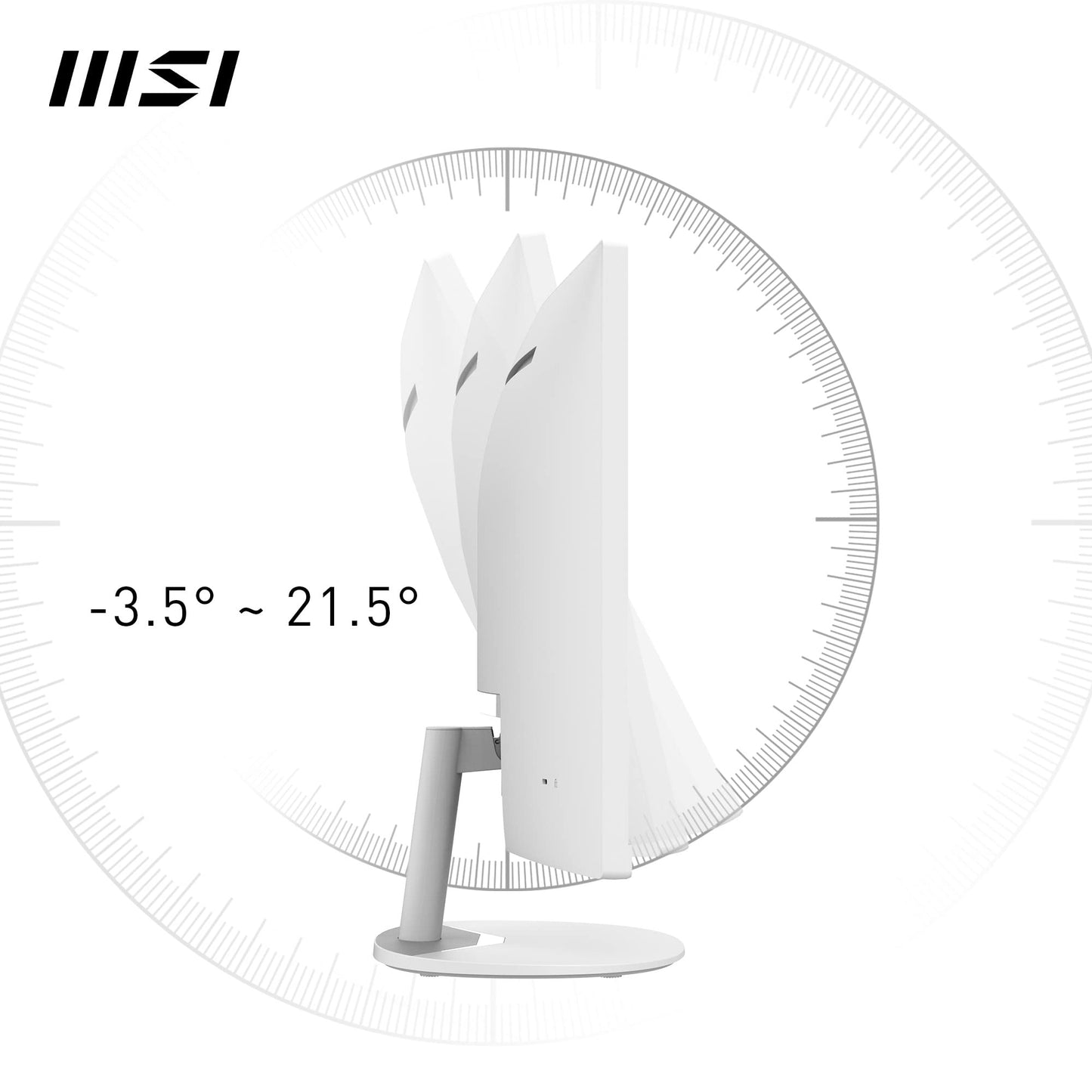 MSI PRO MP341CQWDE Office Monitor - Curved, 100 Hz, Lautsprecher