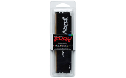 8GB (1x8GB) KINGSTON FURY Beast Black DDR5-4800 CL38 RAM Gaming Arbeitsspeicher