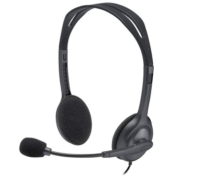 Logitech Headset H111 Stereo black retail