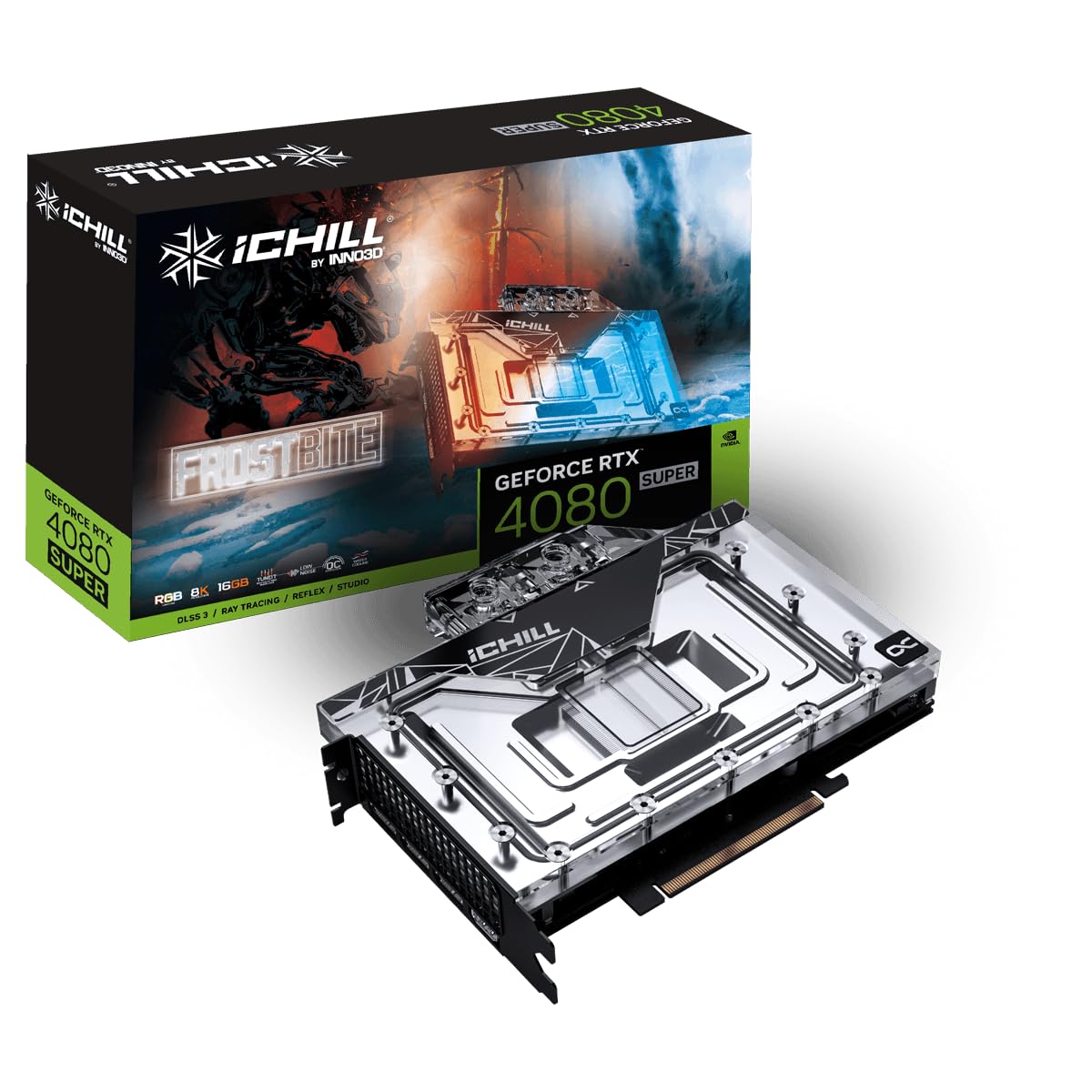 VGA Inno3D GeForce® RTX 4080 16GB SUPER iCHILL Frostbite