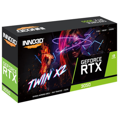 VGA Inno3D GeForce® RTX 3050 6GB Twin X2