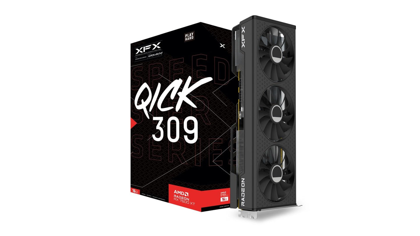 XFX RX 7600XT QICK309 QICK GAMING 16GB DDR6 3xDP/HDMI retail