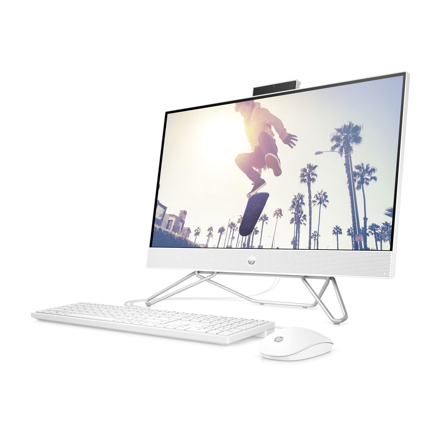 HP All-in-One PC 24-cb0108ng 60,5cm (23,8") FHD-Display Intel® Celeron J4025, 8GB RAM, 256GB SSD, Win11