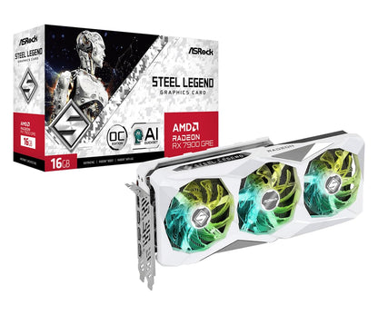 ASROCK RX 7900GRE Steel Legend White 16GO DDR6 retail retail