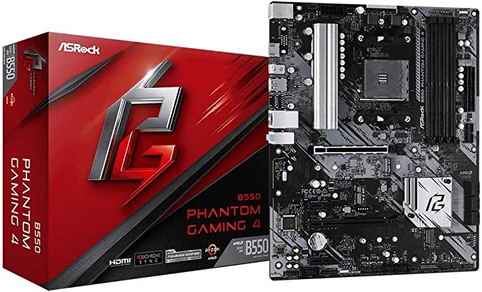 Asrock B550 Phantom Gaming 4 Mainboard Sockel AM4