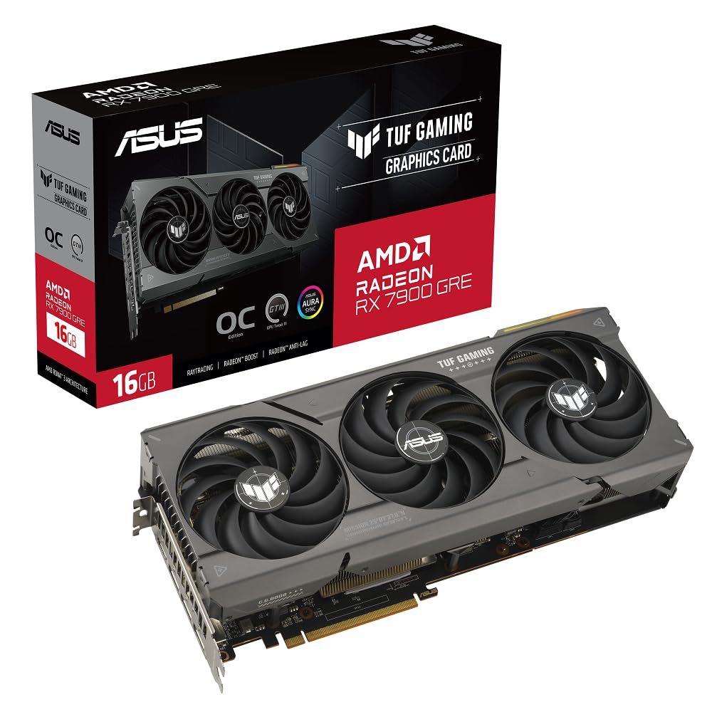 VGA ASUS RADEON RX 7900 GRE 16GB TUF Gaming OC GDDR6