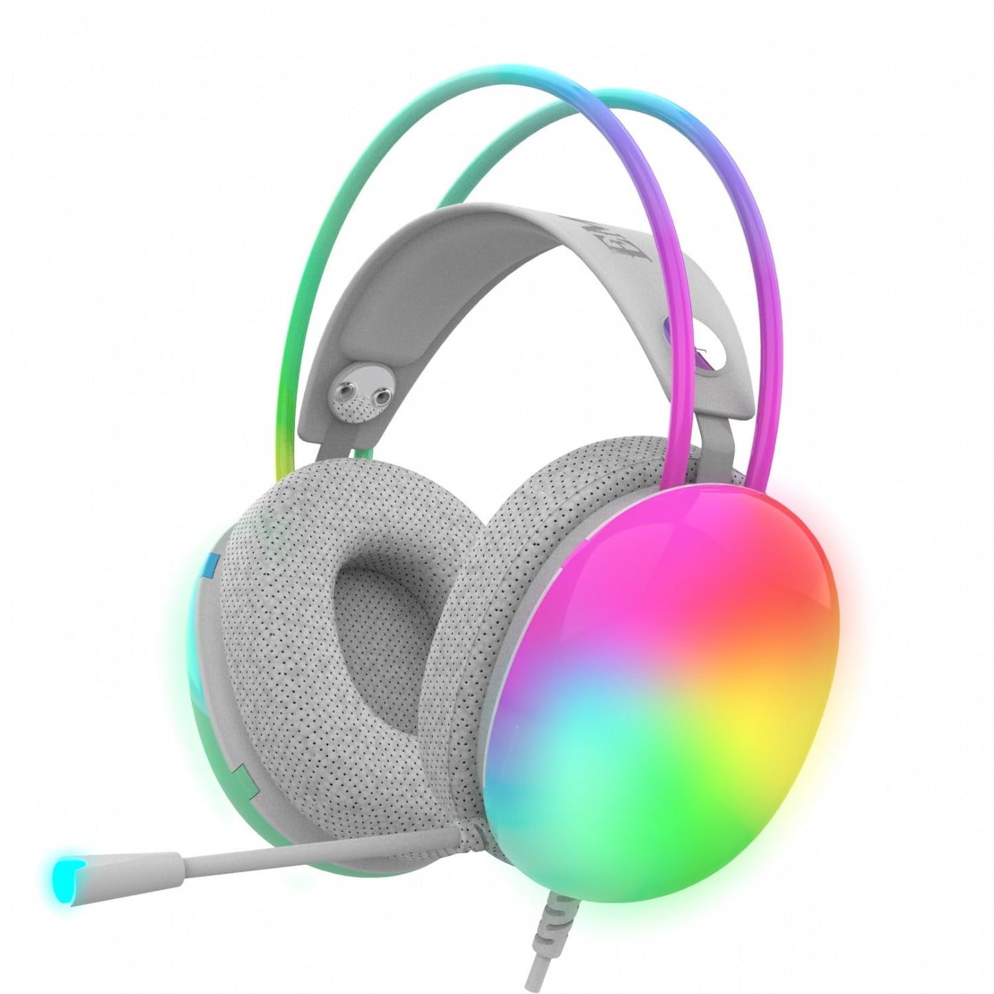 INCA Gaming Headset IGK-X8Y   7.1, USB, RGB-LED, türkis