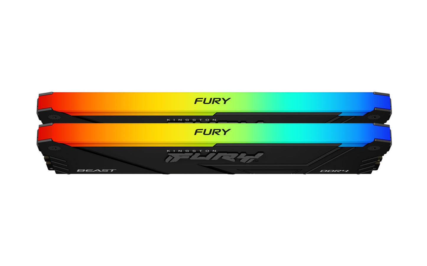 Kingston RAM FURY Beast RGB - 16 GB (2 x 8 GB Kit) - DDR4 3600 DIMM CL17