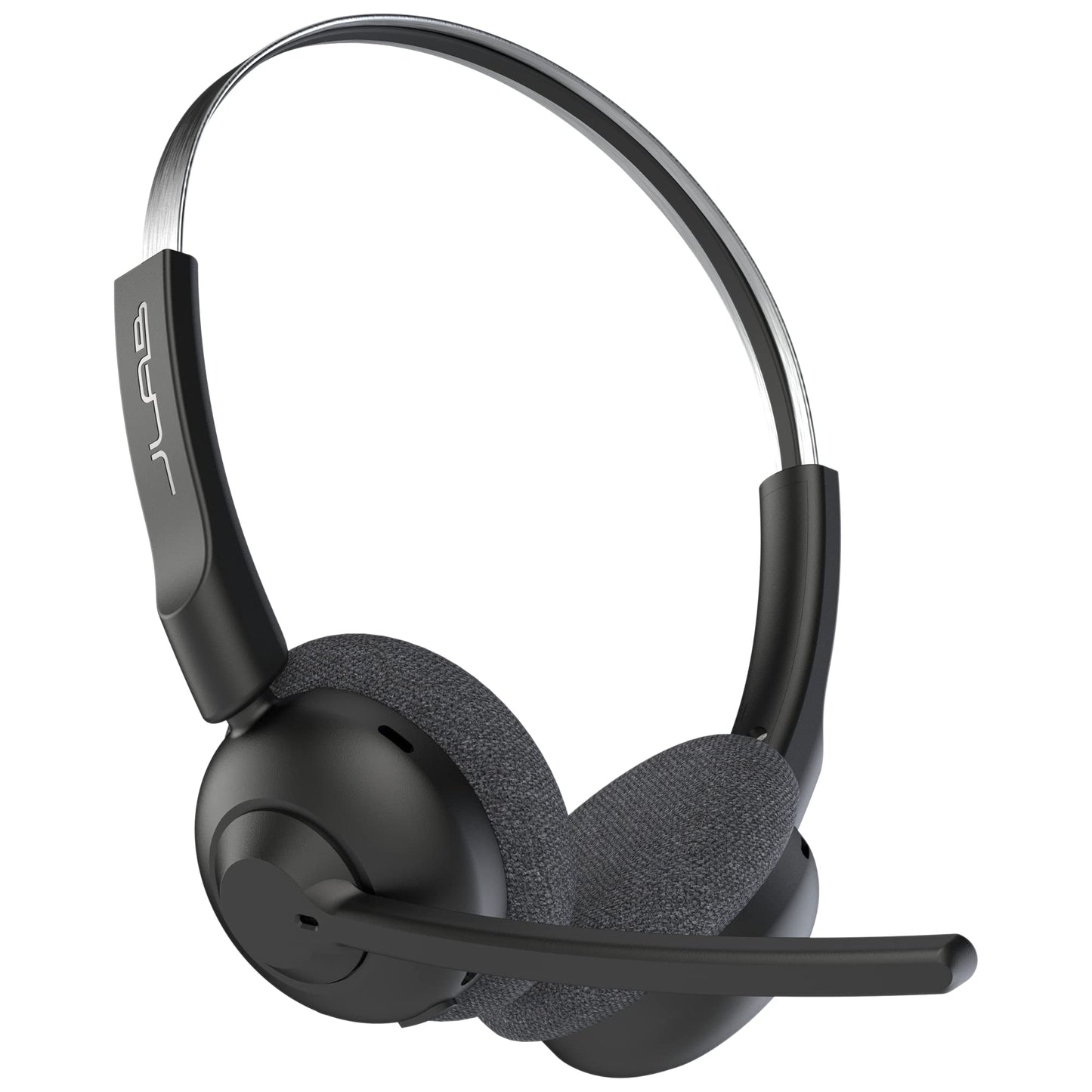 JLab GO Work Pop Wireless On-Ear Bluetooth Kopfhörer 50h Stunden Spielzeit, Mikrofonarm, Bluetooth-Multipoint-Technologie