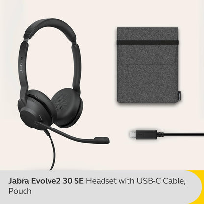 Jabra Evolve2 30 SE MS Stereo - Headset