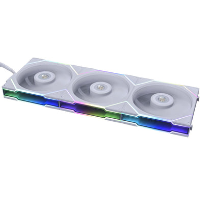 Lian Li UNI FAN TL Series Reverse Blade Lüfter; 3er-Pack inkl, Controller - 120mm; weiß