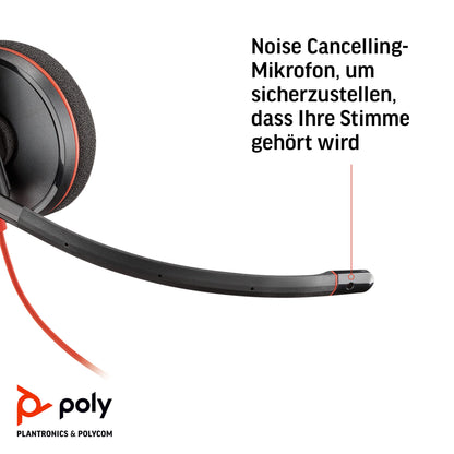 Poly - Blackwire C3210 USB-C Headset schwarz/black