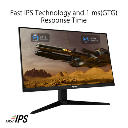 ASUS TUF Gaming VG32AQL1A, 80 cm (31,5 Zoll), 170 Hz, G-SYNC Compatible, Fast IPS - DP, 2xHDMI