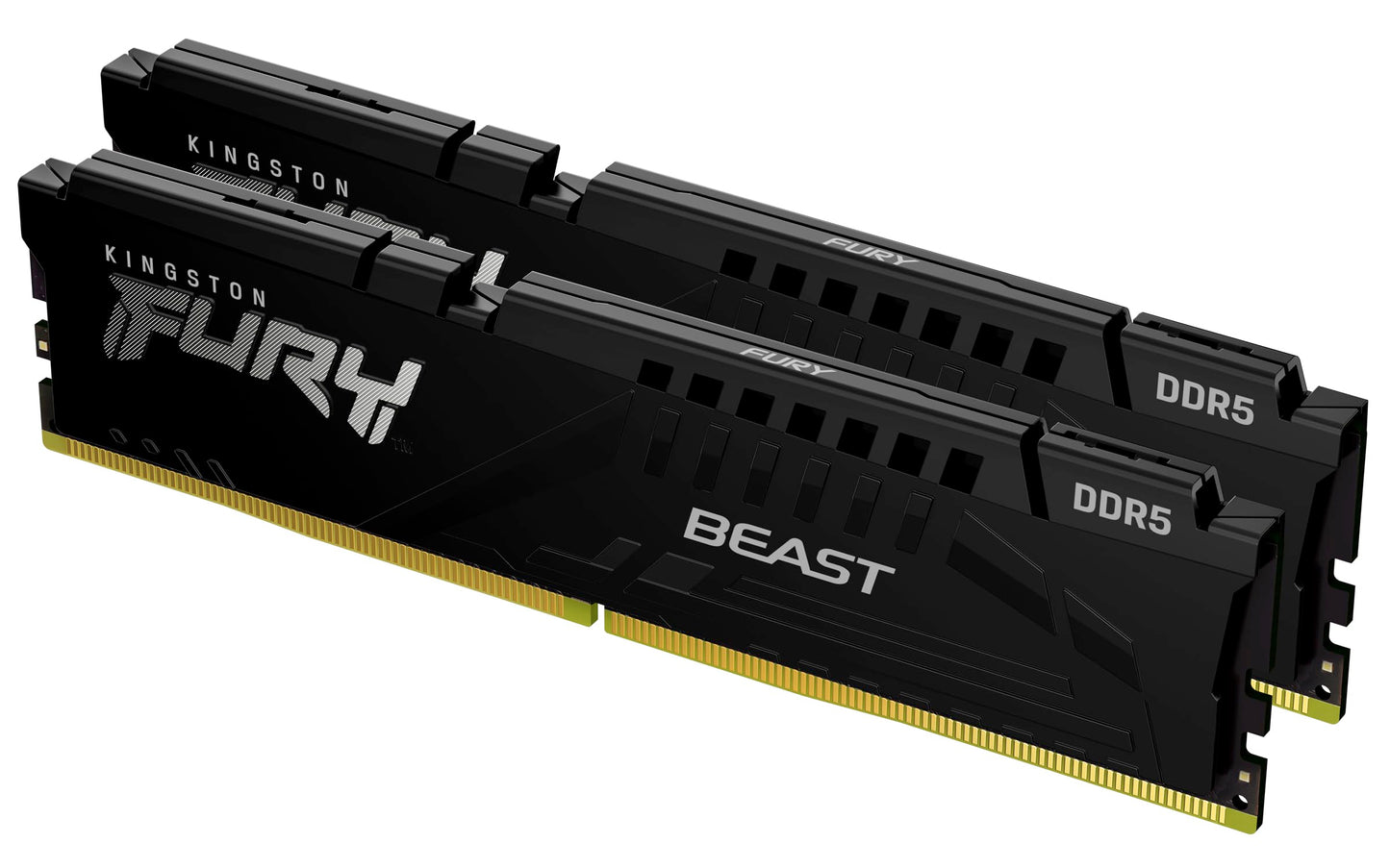 Kingston FURY Beast - DDR5 - Kit - 16 GB: 2 x 8 GB - DIMM 288-PIN - 6000 MHz / PC5-48000 - ungepuffert