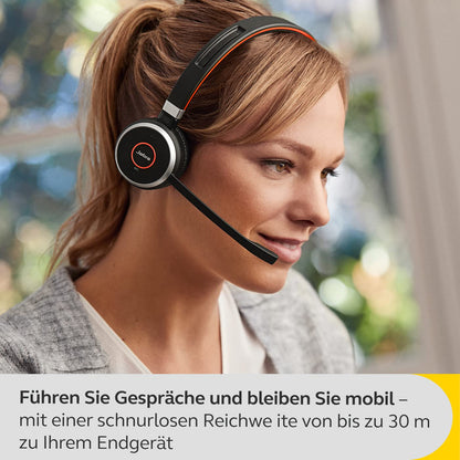 Jabra Evolve 65 SE MS Mono inkl, Ladestation