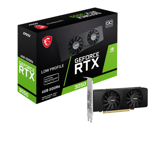 MSI RTX3050 LP 6G OC DDR6 V812-023R retail