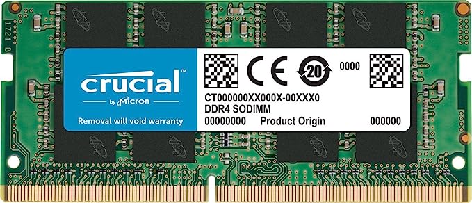 RAMNDDR4 SO 3200 8GB Crucial