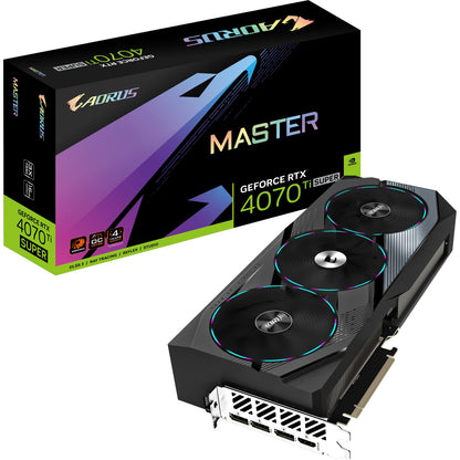 RTX 4070 Ti Super 16GB Gigabyte Aorus Master GDDR6X 3Fan