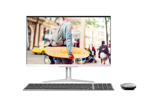 Medion Akoya E27301 AIO MD61811 - 68,6cm (27") FHD-Display, Ryzen 5 3500U, 8GB RAM, 512GB SSD, AMD Radeon Grafik, Win11