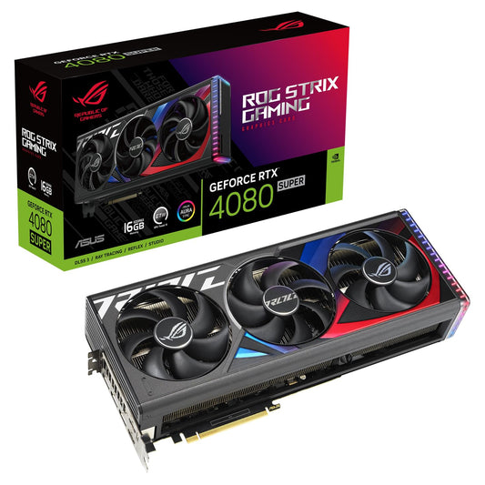 VGA Asus GeForce® RTX 4080 Super 16GB ROG STRIX GAMING