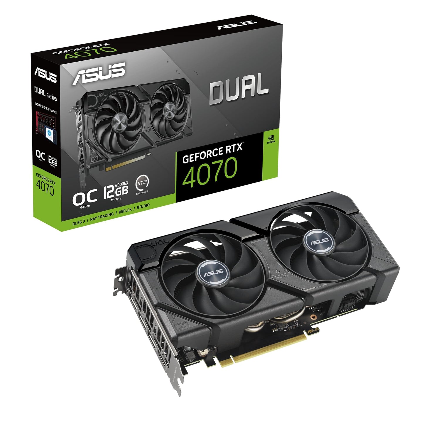 VGA Asus GeForce® RTX 4070 12GB DUAL EVO OC