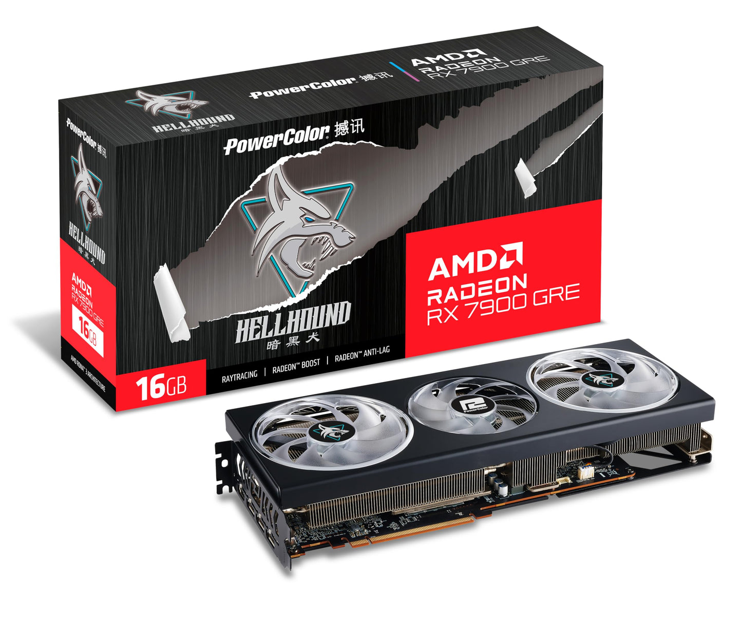 Powercolor RX 7900GRE Hellhound 16GB DDR6 retail retail