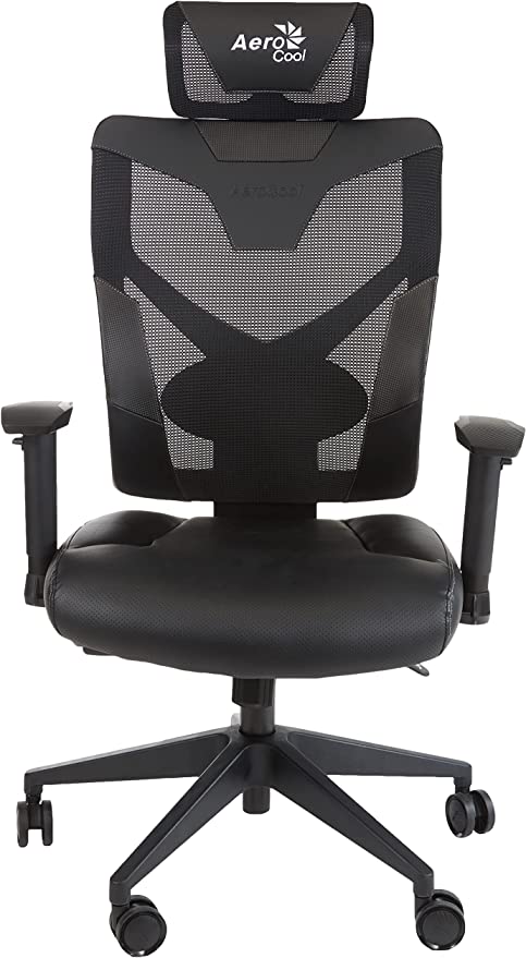 Gaming Stuhl Guardian schwarz (Mesh-Design)