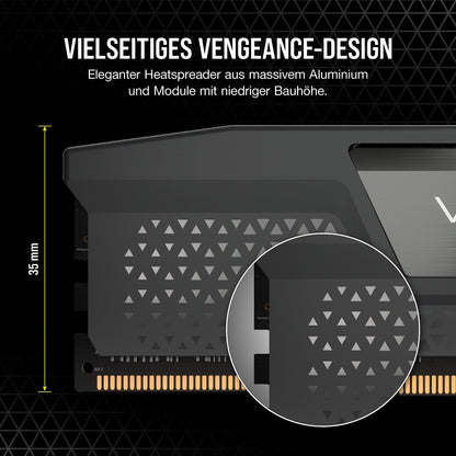 CORSAIR RAM Vengeance - 64 GB (2x 32 GB Kit) - DDR5-6000 DIMM CL30