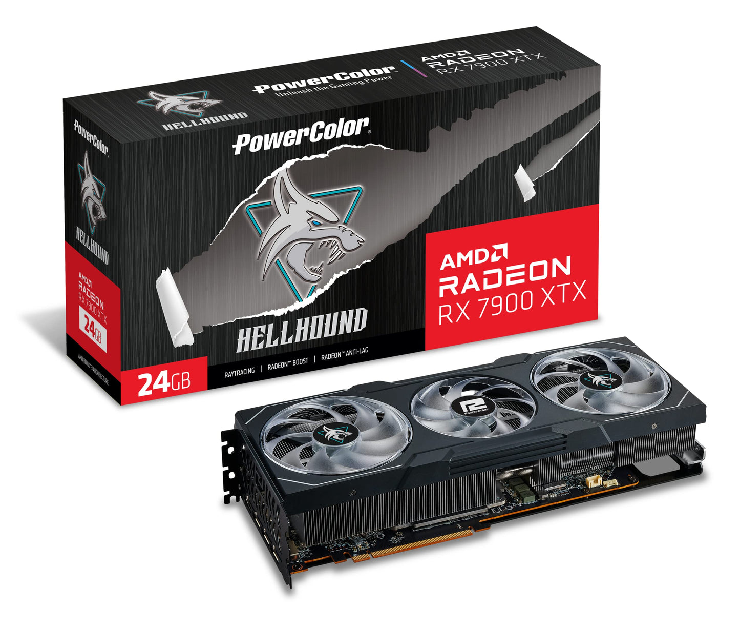 VGA PowerColor Radeon Hellhound RX 7900 XTX 24GB GDDR6