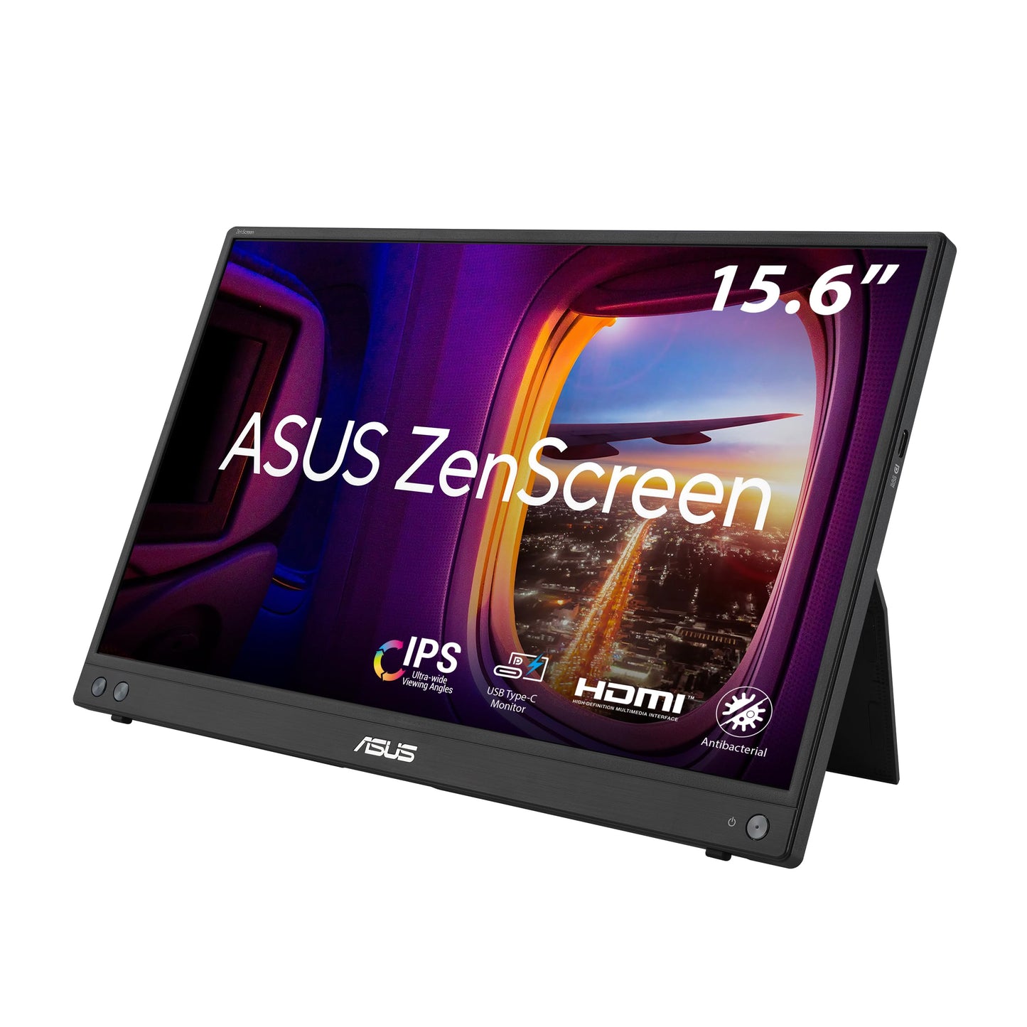 ASUS portabler Monitor MB16AHV - 39.6 cm (15.6") - 1920 x 1080 Full HD