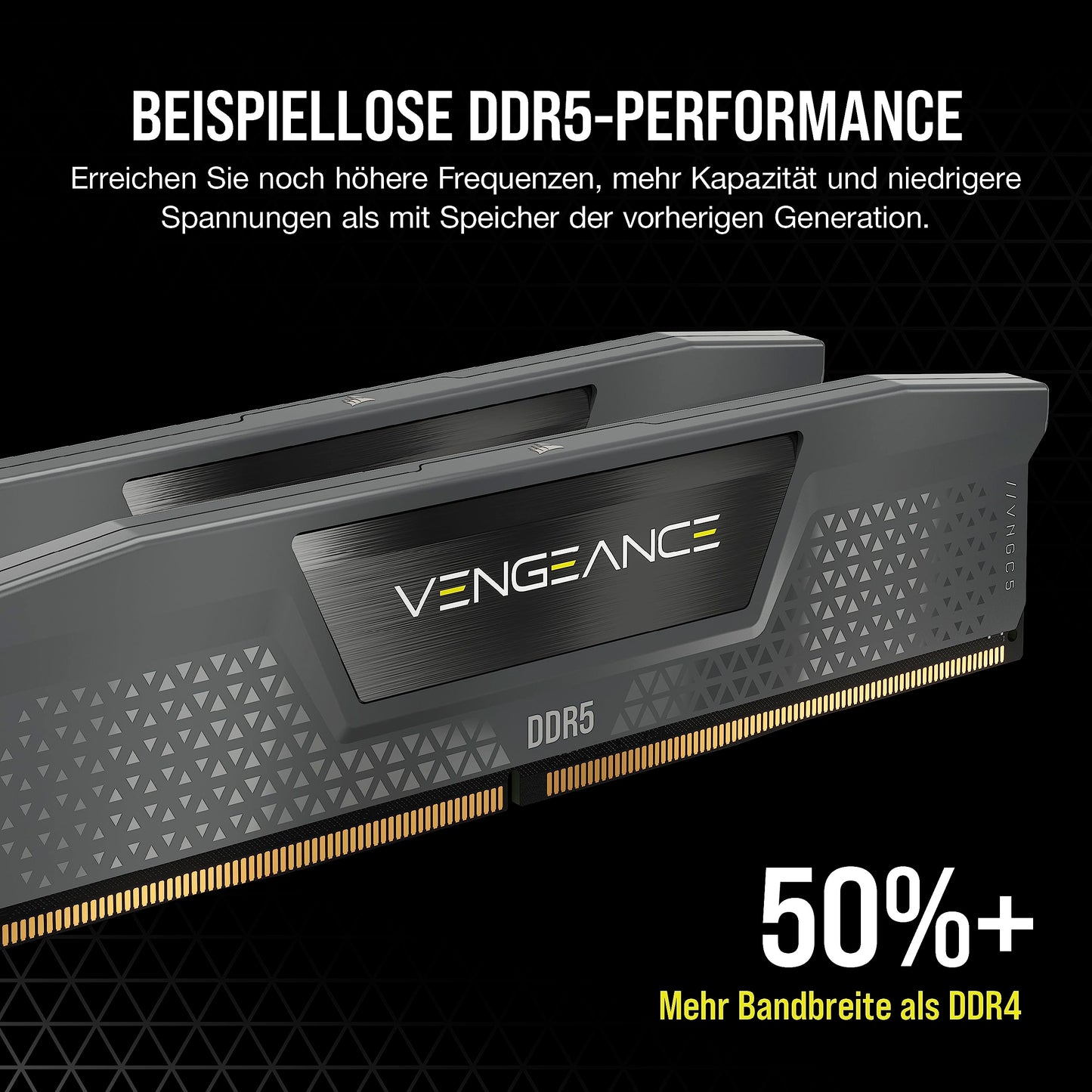 CORSAIR RAM Vengeance - 64 GB (2x 32 GB Kit) - DDR5-6000 DIMM CL30