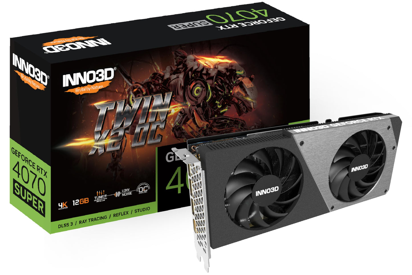 RTX 4070 Super 12GB Inno3D Twin X2 OC GDDR6X